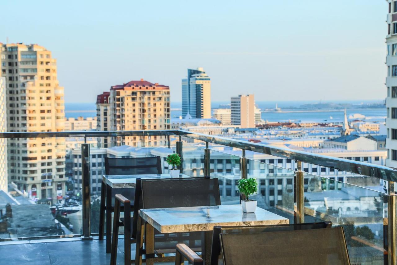 Iris Hotel Baku - Halal Hotel ภายนอก รูปภาพ